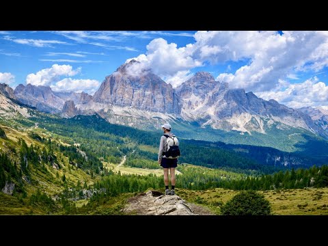 Hiking 75 miles on the Alta Via 1 Dolomites Italy