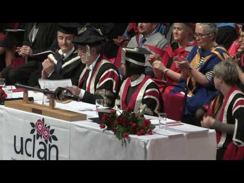UCLan Graduation Ceremony: Monday 5th December 2016 - Afternoon