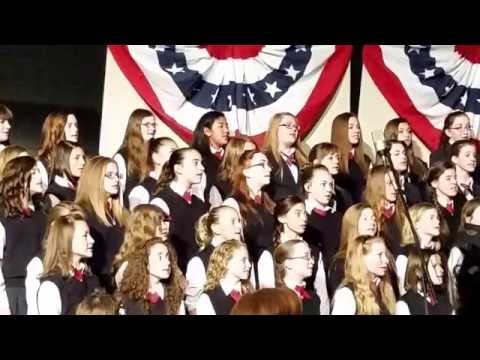 Bound for the Promised Land.  Patriotic Program. American Heritage School