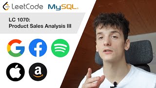 YouTube video 'LeetCode 1070: Product Sales Analysis III [SQL]'
