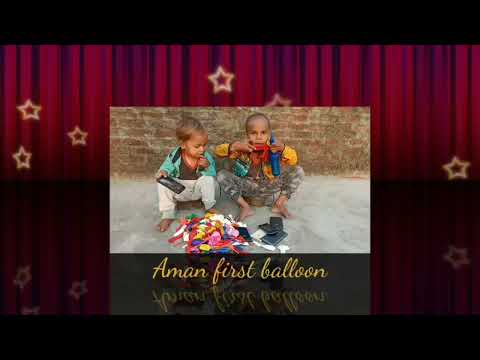 Aman Balloon#balloon kids balloons kids gubbara fulauna#balloon_pop