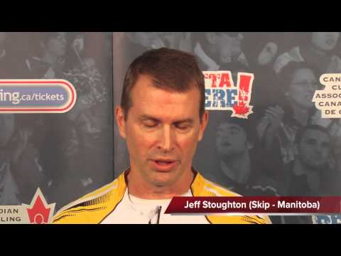 Draw 2 Media Scrum - 2014 Tim Hortons Brier