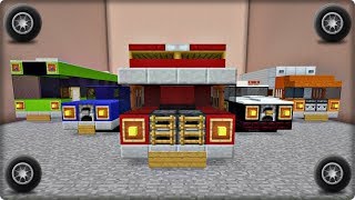 【マインクラフト】色んな車を建築してみる【車の作り方】