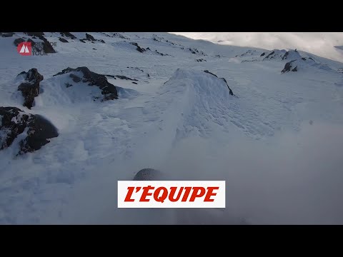 Le run gagnant de Jonathan Penfield à Verbier - Adrénaline - Snowboard freeride