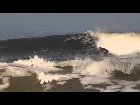 Pro surfer Gabriel Villaran at home in Peru