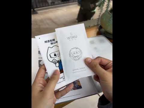 WIWU Easy Install HD tempered glass for iPad #wiwu #ipadglass