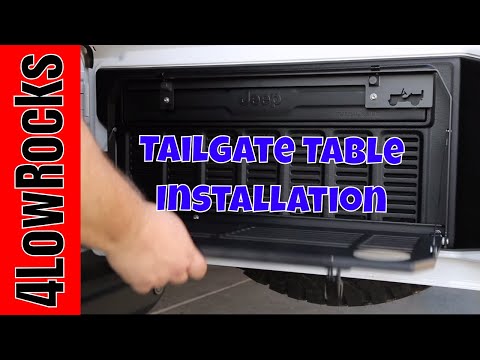 MOPAR Tailgate Table Installation