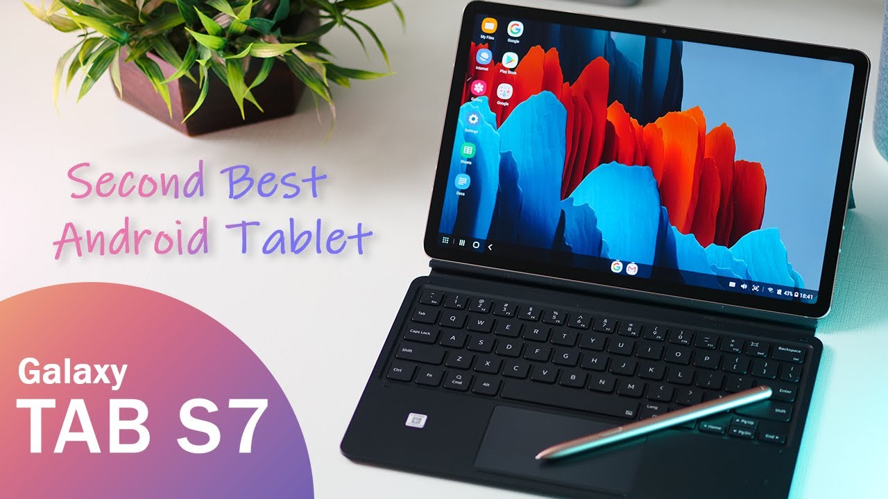 Samsung Galaxy Tab S7 - Full Review with Book Cover