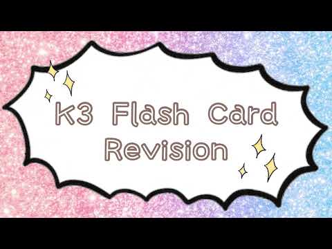 觀塘循道幼稚園22-23年度《K3 Flash Card Revision 6》