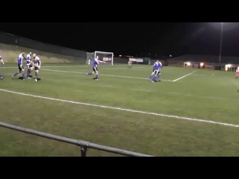 Oscar Radford scores for Shaw Lane Aquaforce 1 v 0 Stocksbridge Park Steels 70" .