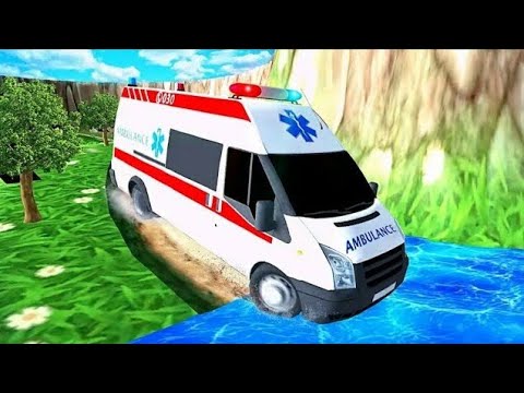 Crazy Ambulance Rescue Service In The Emergency Game - New Ambulance Driving GamePlay 2021