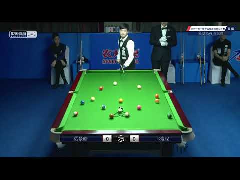 Moh Keen Hoe (MAS) VS Qiu Paomou (CHN) - Joy Cup 2019 B&R Chinese Pool International Open