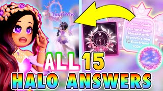 💕 All 15 EVERFRIEND 2026 HALO ANSWERS + Winning The ETERNITY'S AIM HALO! // Royale High Roblox