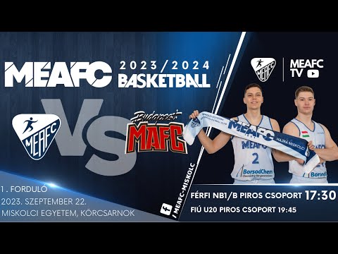 MEAFC TV Kosárlabda MEAFC-Miskolc - Újbuda-MAFC