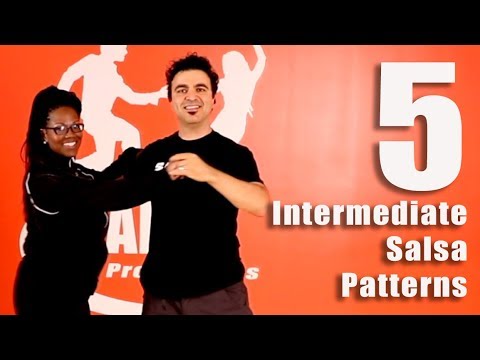 5 Salsa 💃 Intermediate Patterns 💃  ( Inter 2 )