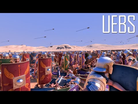 23.000 Goblin Rangers vs 23.000 Romans- Ultimate Epic Battle Simulator 2- UEBS 2