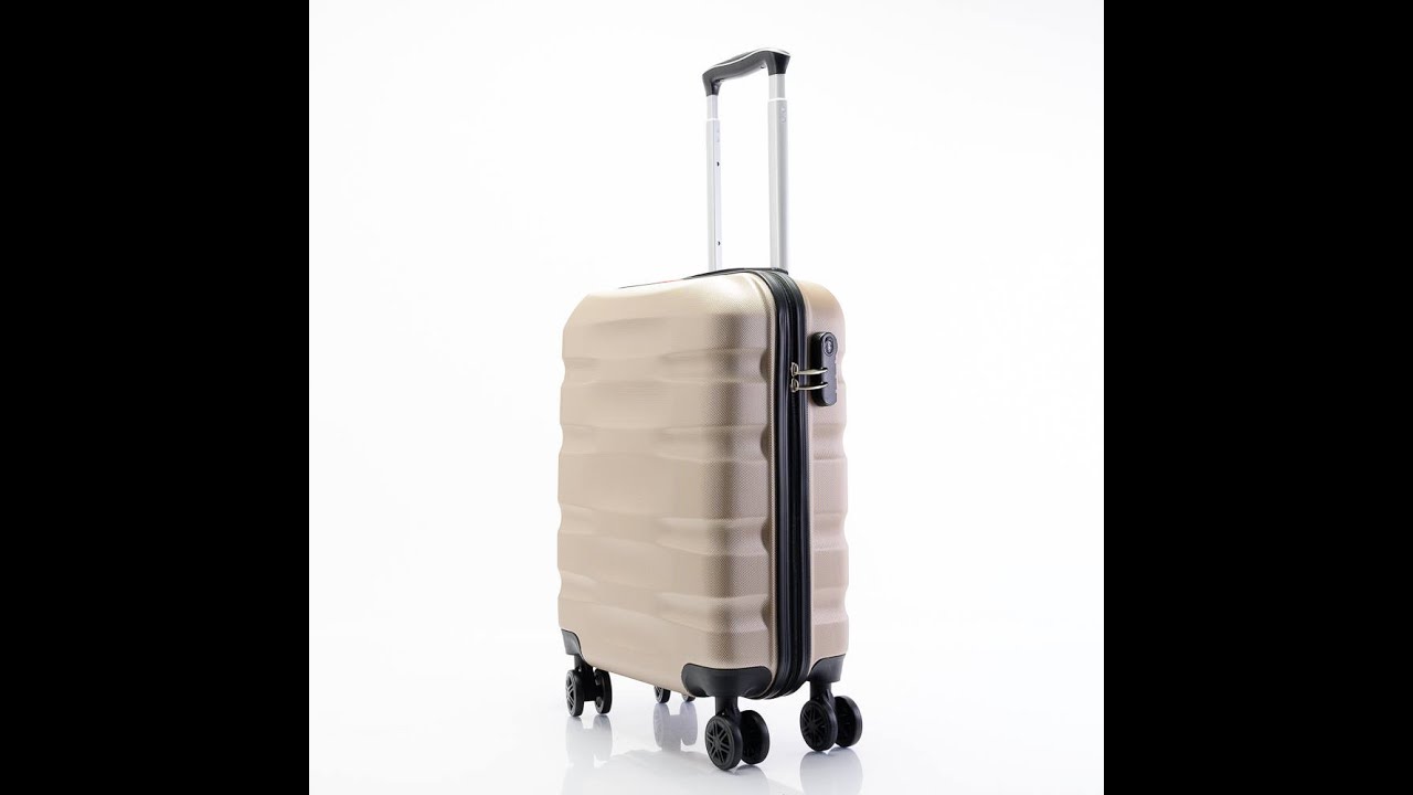 Bontour Wave kabin bőrönd 55 x 40 x 20 cm pezsgő