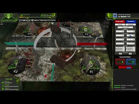 ORKS vs. Blood Angels - 40k Combat Patrol Battle Report - CPCS Pod 2 FINALS (Rebroadcast)