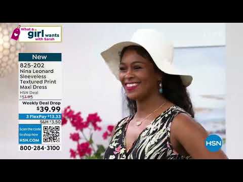 Nina Leonard Sleeveless Textured Print Maxi Dress