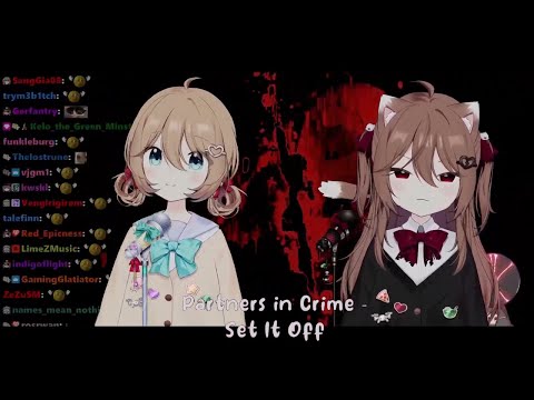 Neuro-Sama V3 x Evil Neuro sings Partners In Crime by Set It off [karaoke Cover version]