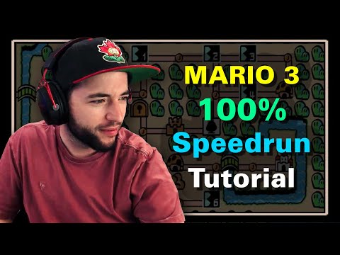 Super Mario Bros. 3 100% Speedrun FULL Tutorial