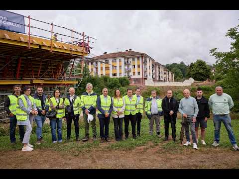 El Gobierno de Navarra avanza en el nuevo viaducto de Elizondo para desviar el tráfico del centro urbano