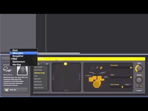 LOGIC PRO X - Deutsch - 101 - DRUMMER Spur