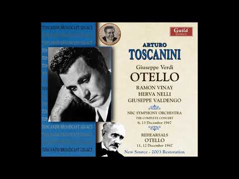 R. Vinay & G. Valdengo - Ora e per sempre... Si, pel ciel (Otello) 1947