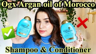 OGX Argan Oil of Morocco Shampoo and Conditioner Review