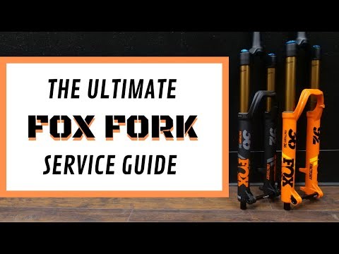 Fox Fork Lowers & Air Spring Service + GRIP2 Damper Install