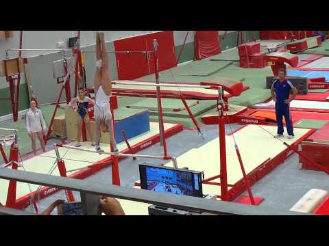 Claire Martin - barres - test insep 29 août 2015