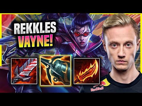 REKKLES IS INSANE WITH VAYNE! - KC Rekkles Plays Vayne ADC vs Kai'sa! | Preseason 2022