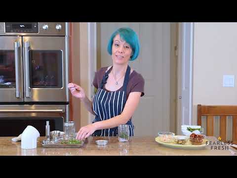 How to Make French Niçoise Salad 8.4.2.1 - Making the Nicoise Salad Dressing