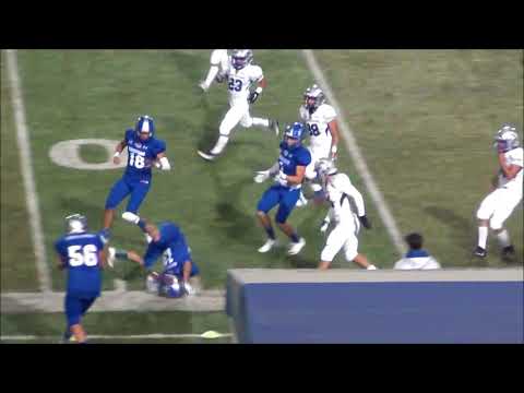 "HIGHLIGHTS" PABLO ANTONIO MACÍAS WR # 13 "BORREGOS" CEM JUV. 2018.