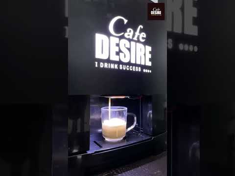 4 Lane LED Coffee Machine Four Beverage Options