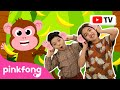 4K Monkey Banana Na Nas Dance Along Kids Rhymes Let S Dance Together Pinkfong Songs