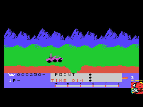 Moon Patrol [TI-99/4A] 13,900