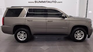 2018 CHEVROLET TAHOE LT WITH QUADS MOON IN PEPPERDUST METALLIC WALK AROUND REVIEW 11567ZA SOLD!