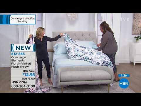 HSN | Concierge Collection Bedding 09.09.2018 - 05 AM