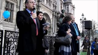 avril 2 Autisme 2012 - 01.wmv - Journée mondiale de l'autisme Paris 2012 - 03