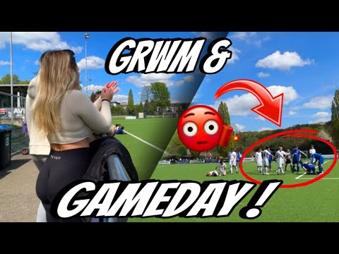 GRWM & GAMEDAY ⚽️🧨 *it's escalating* // vlog #13