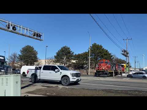 CN L542 - CN 4136 at Hespeler Rd (March 15 2023)