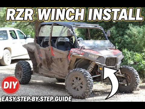 How to Install a Winch on Polaris RZR XP 1000 (Step-by-Step Wiring Guide)