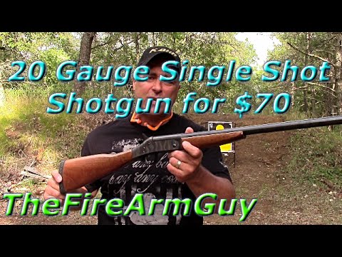 20 Gauge Single Shot $70 Excellence - TheFireArmGuy