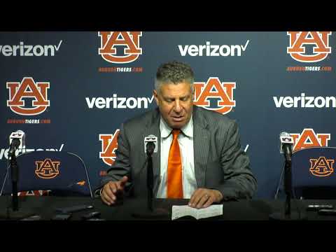 Bruce Pearl postgame press conference after Auburn loses to Division II Barry