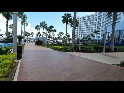 Riu Palace Peninsula Pool Walkthrough Short 4K