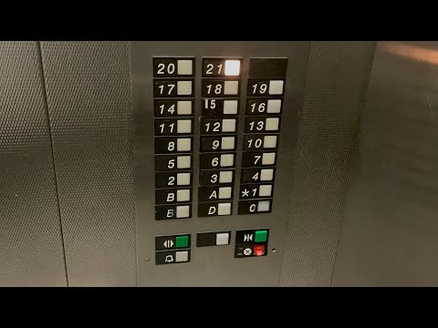 Busted! Otis Traction Service Elevators - San Francisco, CA.