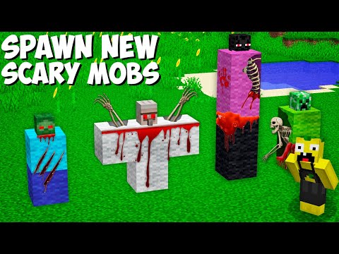 Lemon Craft - What if I SPAWN THE SCARIEST MOBS in Minecraft ? NEW SCARY MOB !