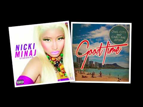 Nicki Minaj vs. Owl City & Carly Rae Jepsen - Good Starships Time (Mash-Up)