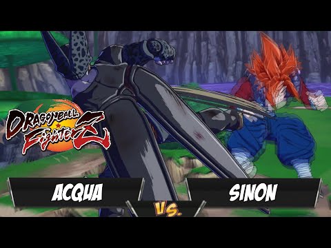 Acqua(SSJ4 Gogeta/Teen Gohan/Yamcha) Fights Sinon(SSJ4 Gogeta/Cell/GT Goku)[DBFZ PS4 EN]